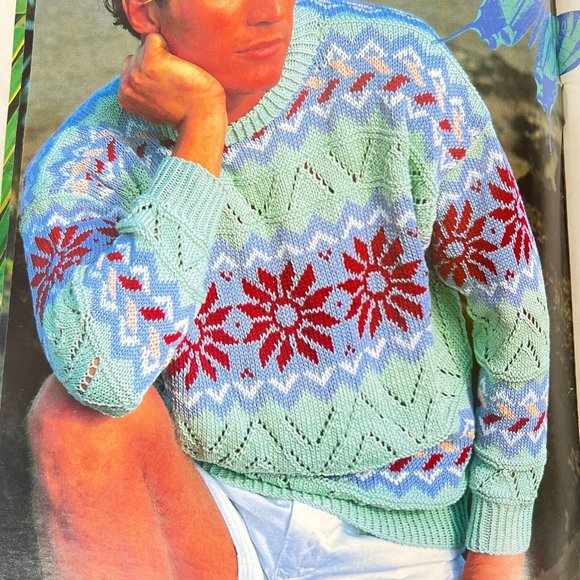 Dale Of Norway Designs Knitting Pattern Book Women Sweater NR 49 DaleGarn Adult - Picture 5 of 16